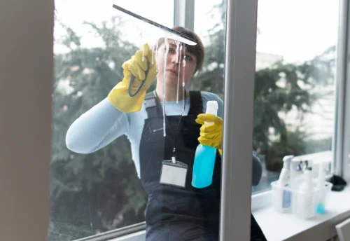 Nettoyage de vitres intérieures et extérieures à Azay-le-Ferron